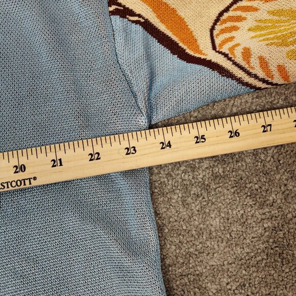 Zara Women's Mini Knit Dress Size Small Oversized Abstract Bohemian Art-to-Wear - Picture 7 of 8